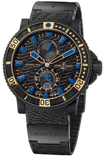 Ulysse Nardin Maxi Marine Diver Black Sea 263-92LE-3C/923-RG